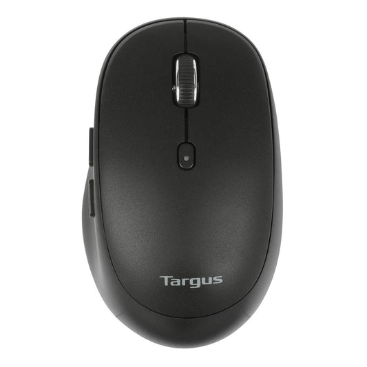 Mouse antimicrobiano Óptico Inalámbrico y Bluetooth 2400DPI, Negro Targus