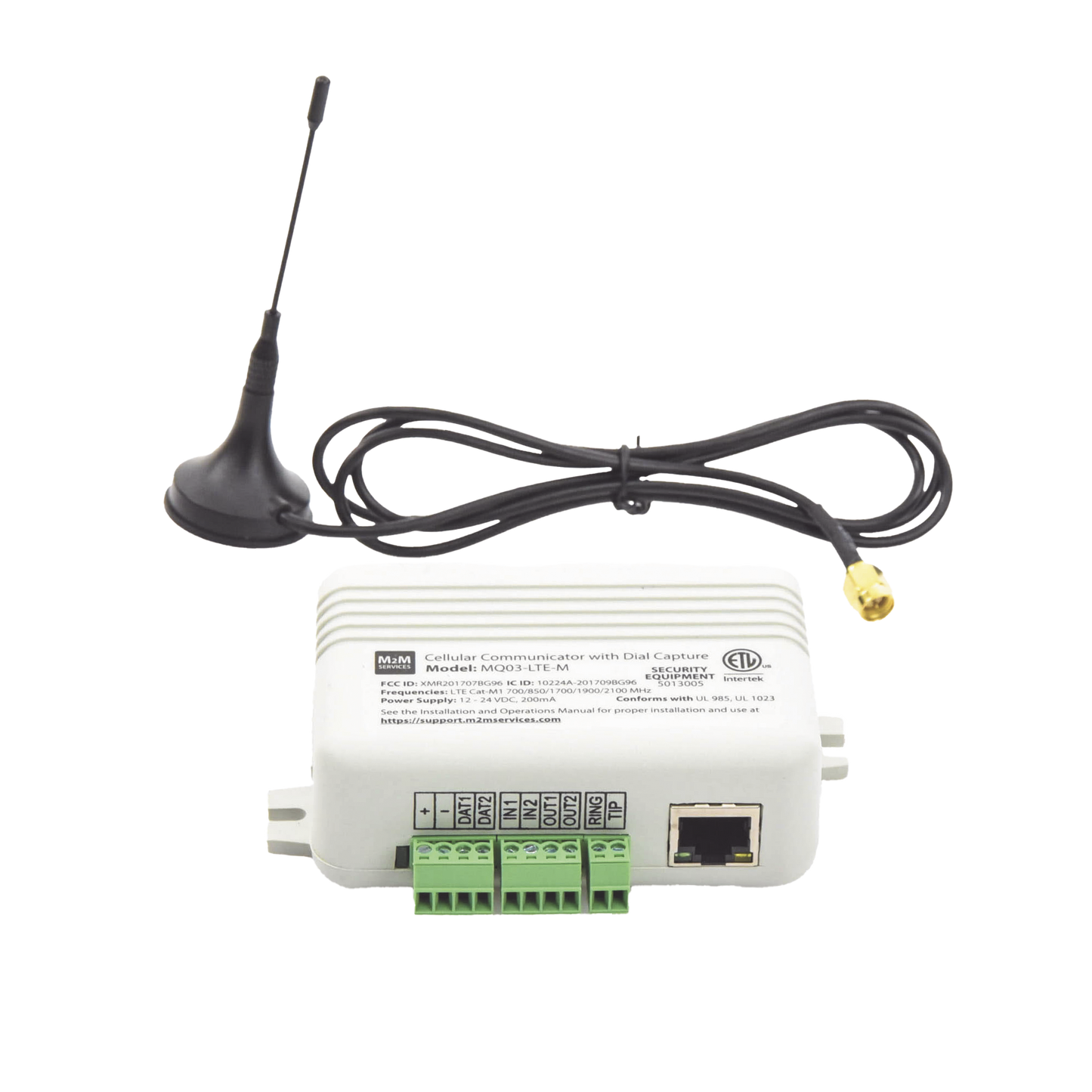 Comunicador DUAL ETHERNET + 4GLTEM/5G / 2 ENTRADAS Y 2 SALIDAS / ProgramaciÃ³n Remota / 1 AÃ±o de servicio GRATIS