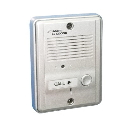 Frente de calle metÃ¡lico para audio porteros