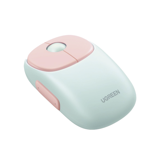Mouse InalÃ¡mbrico FUN? / Recargable / 2.4G & Bluetooth / 4 Niveles de DPI / Clic Silencioso / ErgonÃ³mico / 5 Botones / Compatible con Windows, macOS 10.5, Android iOS Linux y Chrome OS / Color Rosa
