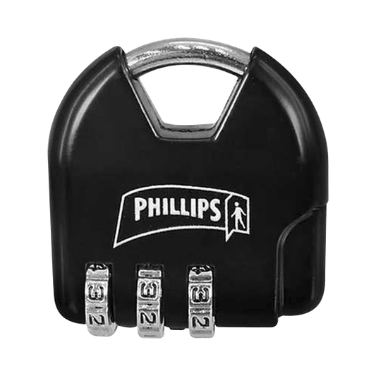 Candado de CombinaciÃ³n Ajustable / No Requiere Llave / Color Negro.