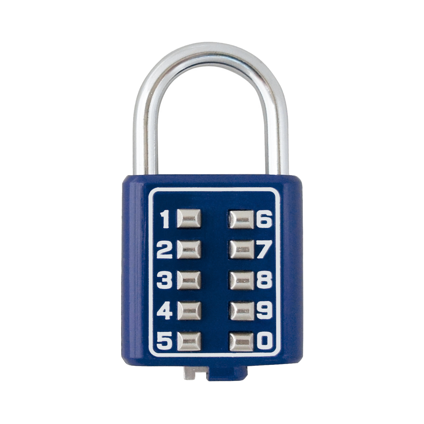 Candado Digital de CombinaciÃ³n M40 / No Requiere Llave / CombinaciÃ³n Ãºnica integrada por 4 dÃ­gitos / Color Azul.