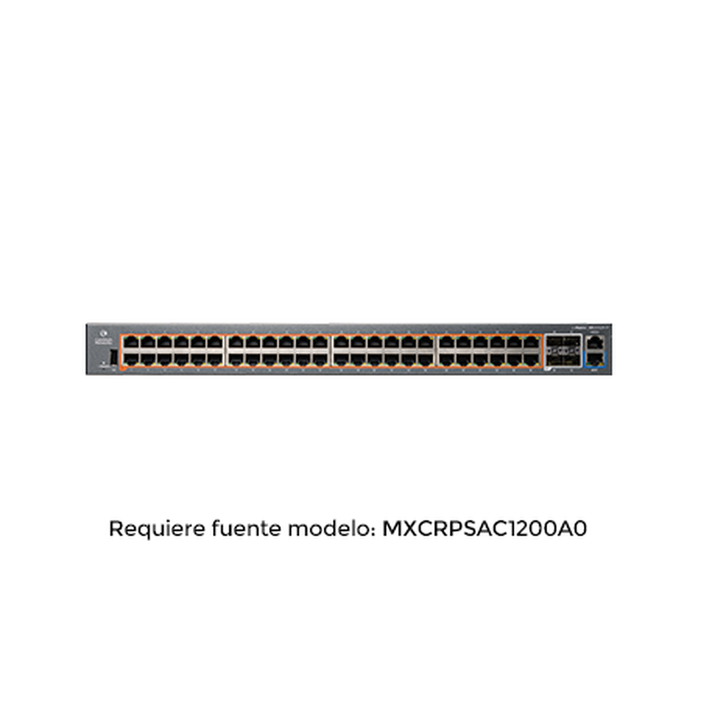 cnMatrix EX2052R-P, conmutador inteligente Ethernet PoE, 48 x 1 Gps y 4 SFP +, fuente de alimentaciÃ³n extraÃ­ble
