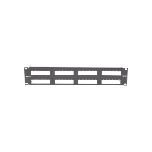 Patch Panel MAX Modular (vacío), de 48 Puertos, Plano, 2UR
