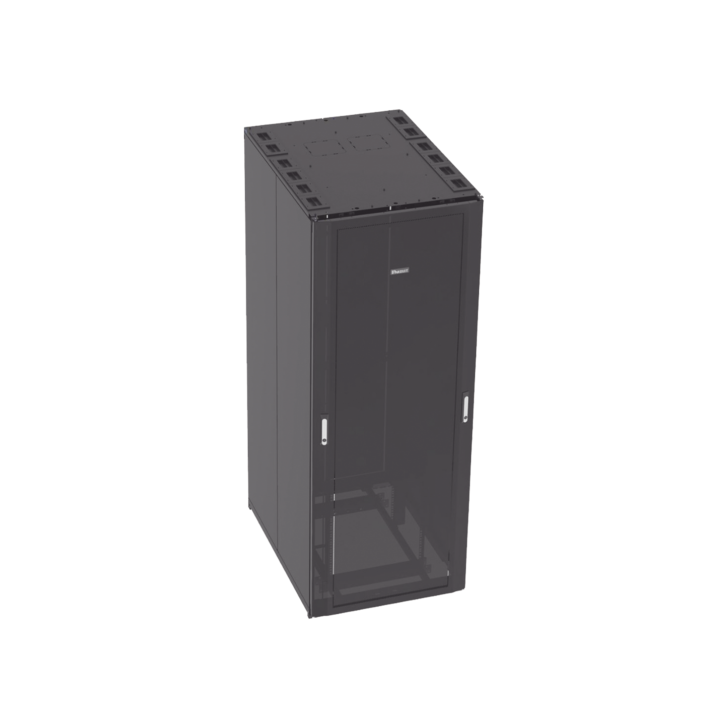 Gabinete Net-Accessâ„¢ para Centros de Datos, 45UR, 800mm de Ancho, 1070mm de Profundidad, Fabricado en Acero, Color Negro