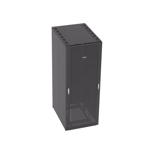 Gabinete Net-Accessâ„¢ para Centros de Datos, 45UR, 800mm de Ancho, 1070mm de Profundidad, Fabricado en Acero, Color Negro