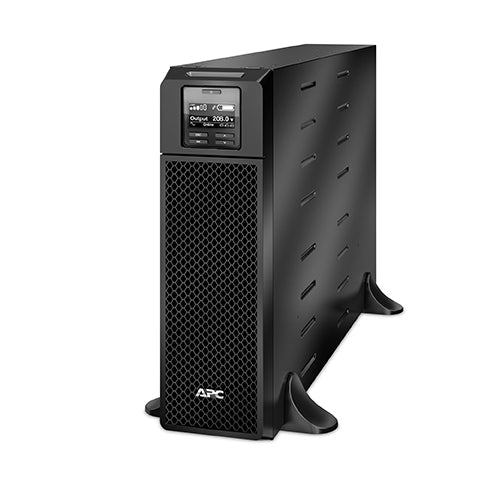 No-Break APC SRT5KXLT, 5400 VA, 4800 W, 1,50 h, Negro, Industrial
