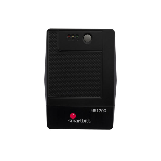 No-Break SMARTBITT, 1200 VA, 600 W, Negro, Hogar y Oficina