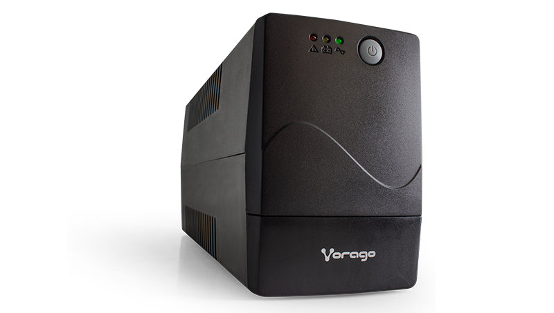 No Break VORAGO UPS-301, 800 VA, 480 W, 6 Contactos con respaldo, Hogar y Oficina