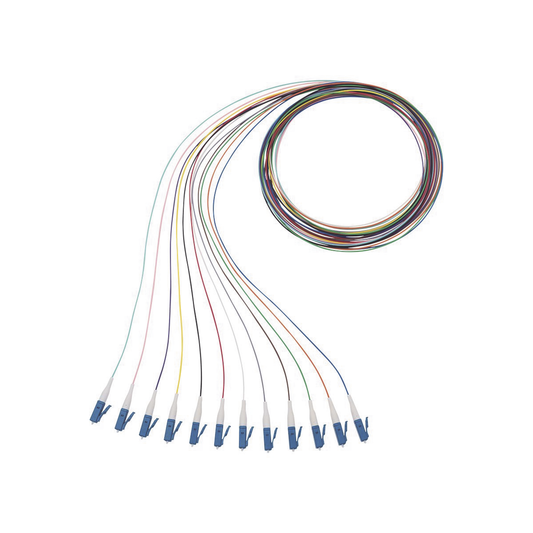 Kit de 12 Pigtails con Conector LC, Monomodo 9/125 OS2, 900um, de 1 Metro | PANDUIT