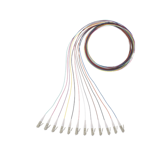Kit de 12 Pigtails con Conector LC, Multimodo 50/125 OM3, 900um, de 1 Metro | PANDUIT