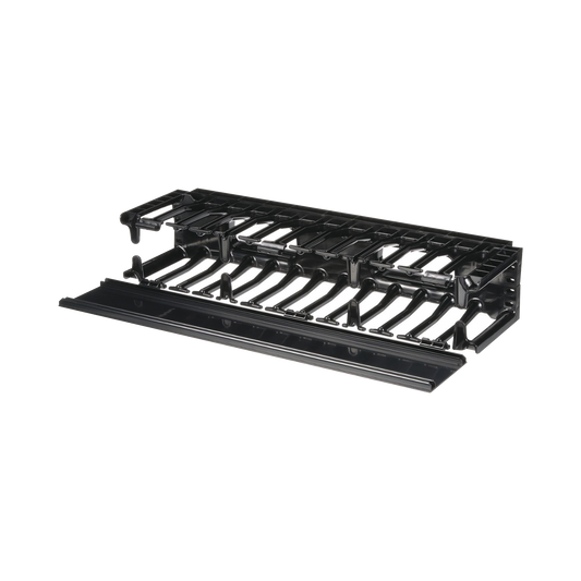 Organizador de Cables Horizontal NetManager de Alta Densidad, Sencillo (Solo Frontal), Para Rack de 19in, 2UR | PANDUIT