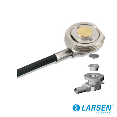 Kit de InstalaciÃ³n para Antenas de Alta y Baja Frecuencia, Incluye Montaje de 3/4" (NMO), 5 mts de Cable, sin Conector.