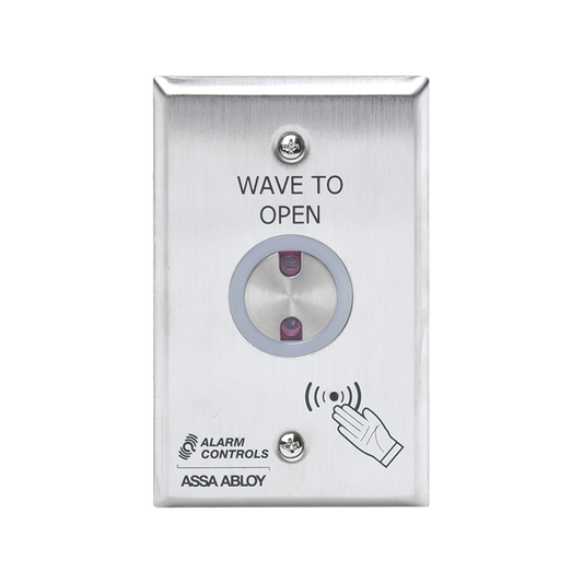 BotÃ³n Sin Contacto para Salida NO,NC/ Temporizador/ Placa de Acero Inoxidable/ Intemperie