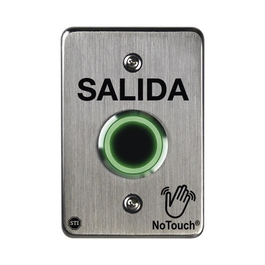 Interruptor IR NoTouch® de Acero Inoxidable, Salida Única, SALIDA