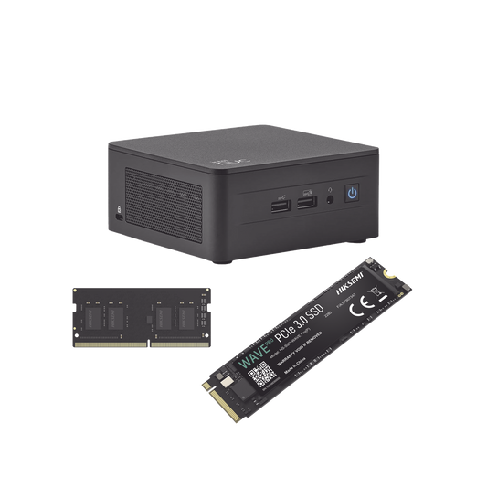 ASUS NUC KIT / ESTACION DE TRABAJO / CORE I5 12VA GENERACION / RAM 8GB / SSD 256