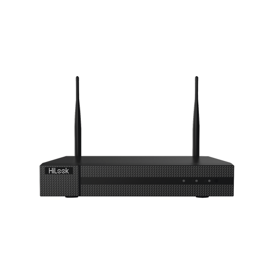 NVR 4 Megapixel / 8 canales IP / 1 BahÃ­a de Disco Duro / 2 Antenas WIFI / Salida de VÃ­deo Full HD
