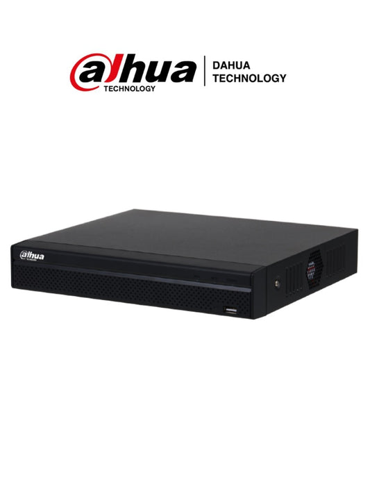 NVR Dahua Technology DHI-NVR1104HS-P-S3/H, 4, 1920 x 1080 Pixeles, 8 TB, Negro