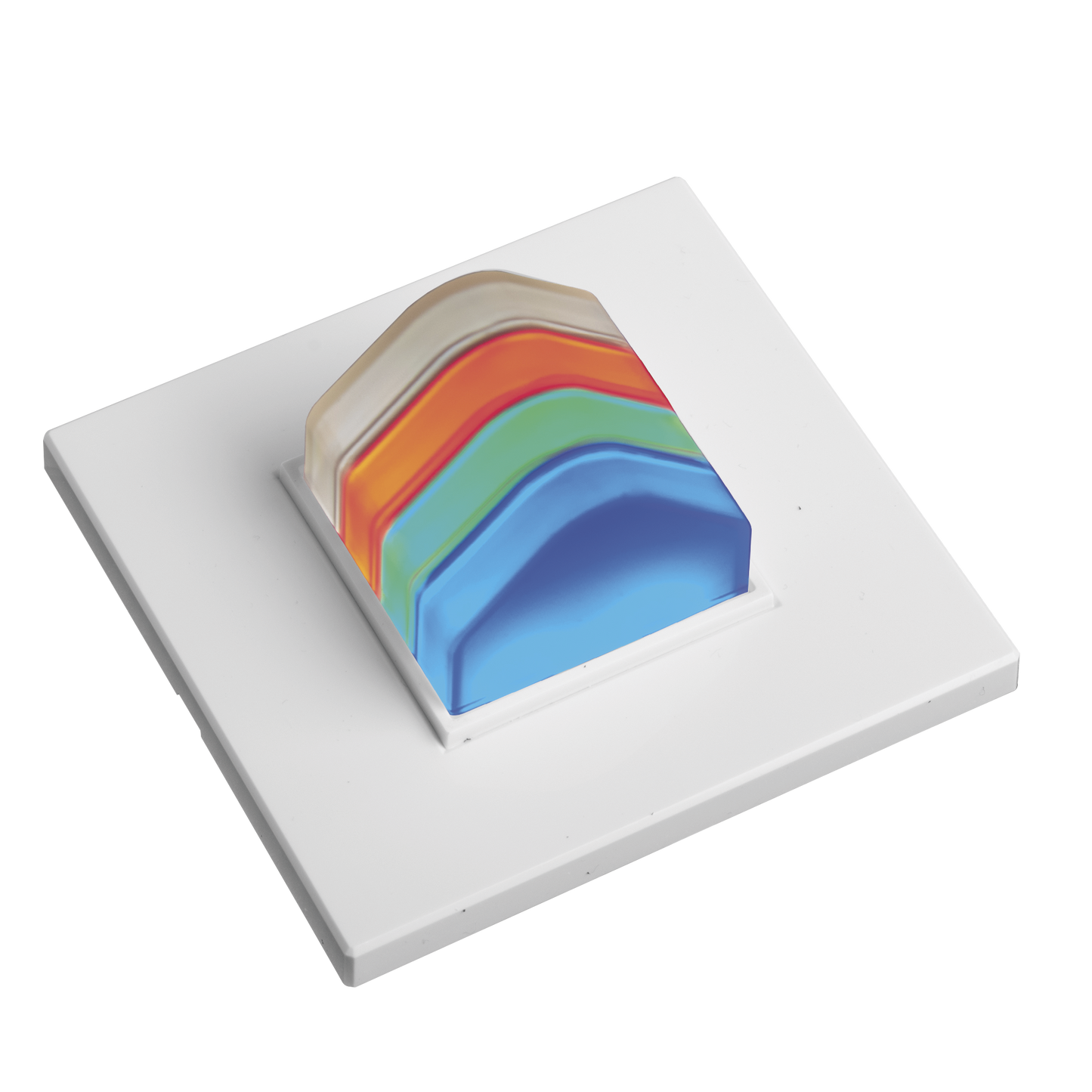 Luz de Aviso Cuatri color para Indicar Presencias o Alarmas en HabitaciÃ³n / BUS RS485 / Compatible con NX0019/B, NX1021 y NX0015