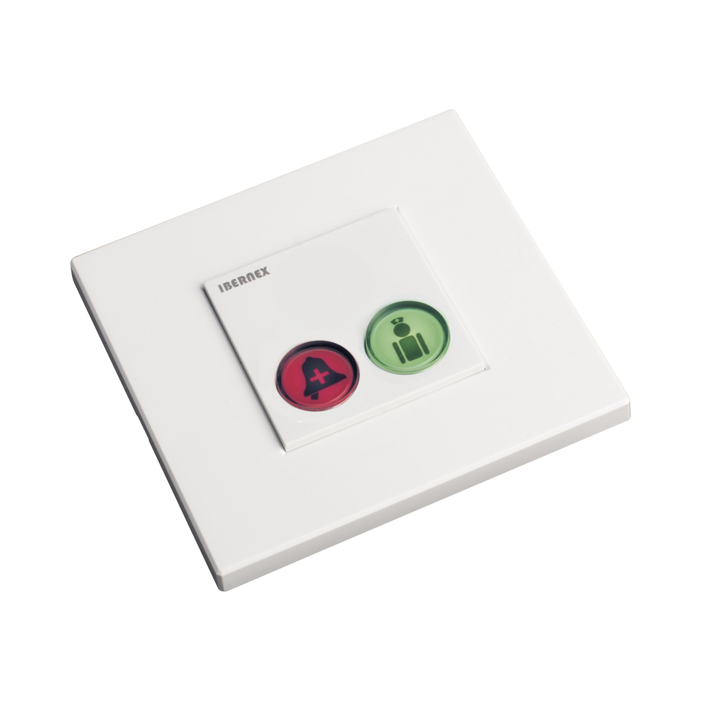 Modulo de 2 Botones iluminados con Lector RFID 125 KHz / Alarma y Cancelar / BUS RS485 / Compatible con NX0019/B, NX1021 Y NX0015