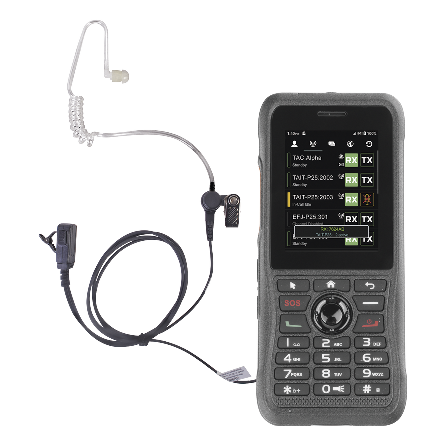 KIT Radio NXPOC-130 y Manos Libres Tubo AcÃºstico (No Inlcuye Servicio en Plataforma))