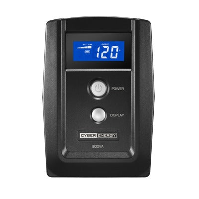 UPS de 900 VA/420 W, TopologÃ­a LÃ­nea Interactiva, Entrada 120 Vca NEMA 5-15P, y 6 Salidas NEMA 5-15R, Con Regulador de Voltaje (AVR)