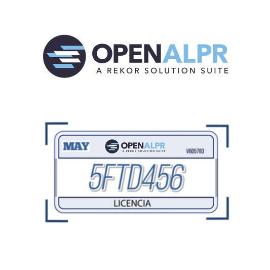 Licencia VITALICIA / Reconocimiento de Placas / Color / Modelo de VehÃ­culos para 1 canal de video (DVR/NVR/CÃ¡mara IP) / Compatible con todas las marcas / Hasta 160 km/h