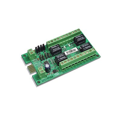 MÃ³dulo de 4 Salidas de Relevador Tipo C Para Paneles Crow Serie RUNNER