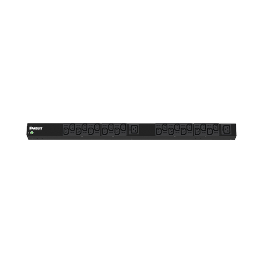 PDU Básico para Distribución de Energía, Enchufe de Entrada NEMA L5-20P, Con 20 Salidas C13 y 2 C19, de Instalación Vertical, 120 Vca, 20 Amp