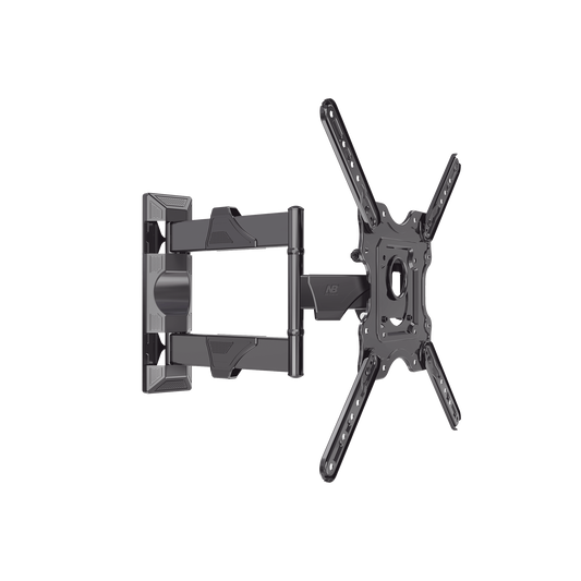 Montaje de Pared Articulado para Monitor de 32-55" / Soporta hasta 27.2 Kg / Vesa 400 x 400 / 100 x 100 / Acero / SeparaciÃ³n a Pared de 5 cm a 40 cm