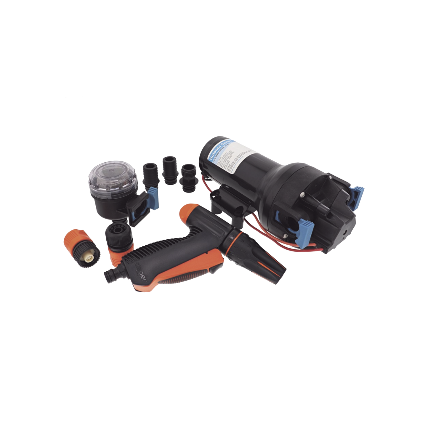 Bomba de diafragma controlada por presiÃ³n para trabajos pesados ??HotShot Wash Down de 12 Vcd