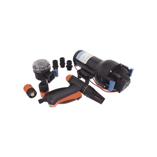 Bomba de diafragma controlada por presiÃ³n para trabajos pesados ??HotShot Wash Down de 12 Vcd