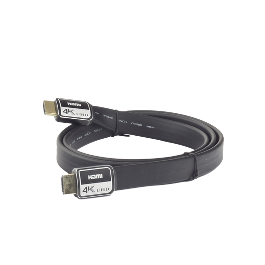 Cable HDMI versiÃ³n 2.0 plano de 1M (3.2 ft) optimizado para resoluciÃ³n 4K ULTRA HD