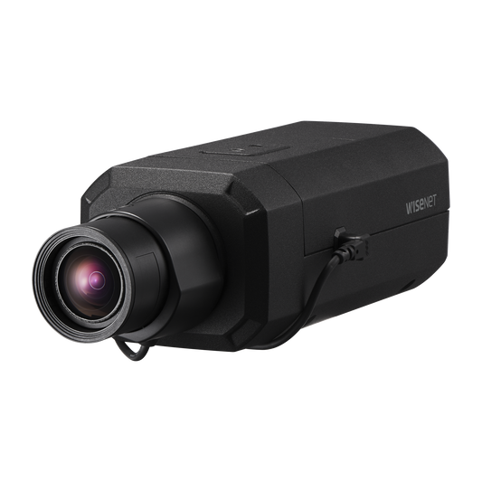 Camara Profesional 4K con IA  / P-Iris / WDR 120dB / H.265 / Ranura SD / WiseStream II