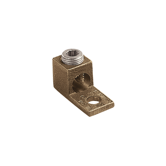 Terminal Tipo Lengüeta Recta de Cobre, Cal. 8 a 1/0 AWG, Orificio para perno de 5/16" (7.9mm) | PANDUIT