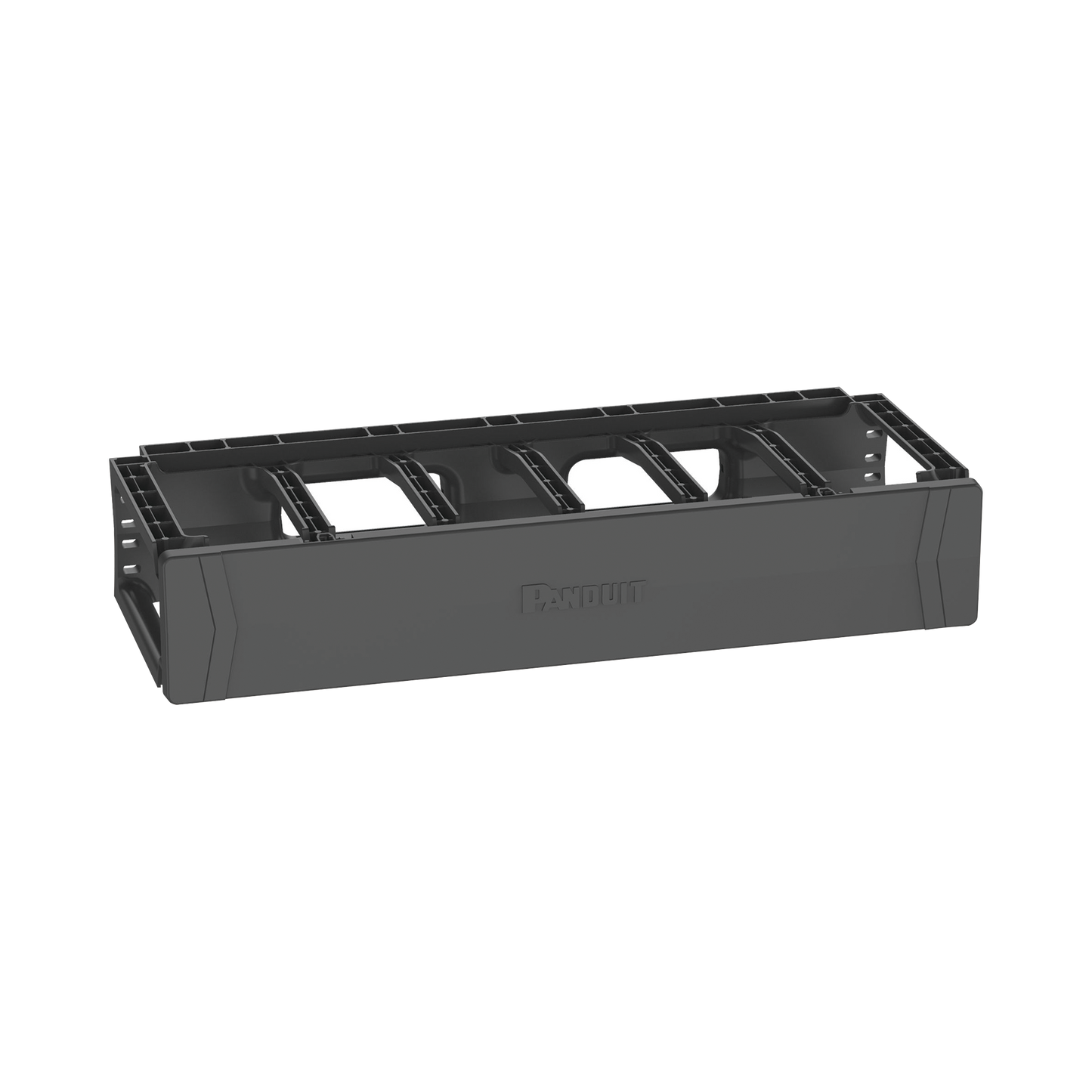 Organizador de Cables Horizontal PatchRunnerâ„¢, Sencillo (Solo Frontal), Para Rack de 19in, 2UR | PANDUIT