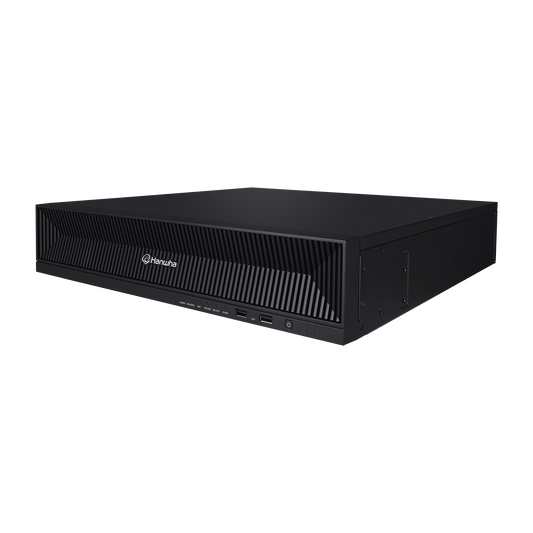 NVR 32 Megapixel (8K) / 32 Canales IP / Soporta 8 Discos Duros / H.265 & Wisestream / Wisenet P2P / ONVIF / Compatible con CÃ¡maras IA / Salida HDMI en 4K
