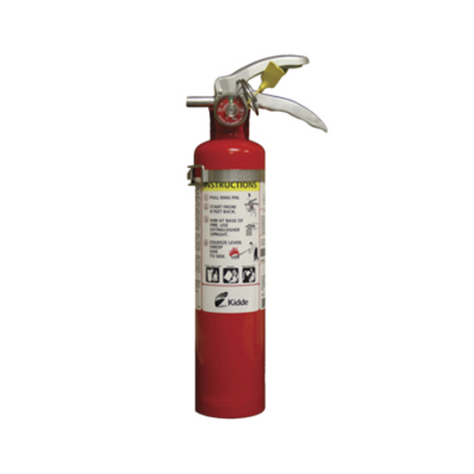 Extintor Desechable de Polvo QuÃ­mico Seco ? Fuegos Clase A, B y C ? Talleres y Garaje ? Pieza de 2 lb