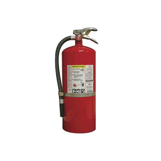 Extintor Desechable de Polvo QuÃ­mico Seco ? Fuegos Clase A, B y C ? Talleres y Garaje ?Pieza de 18 lb
