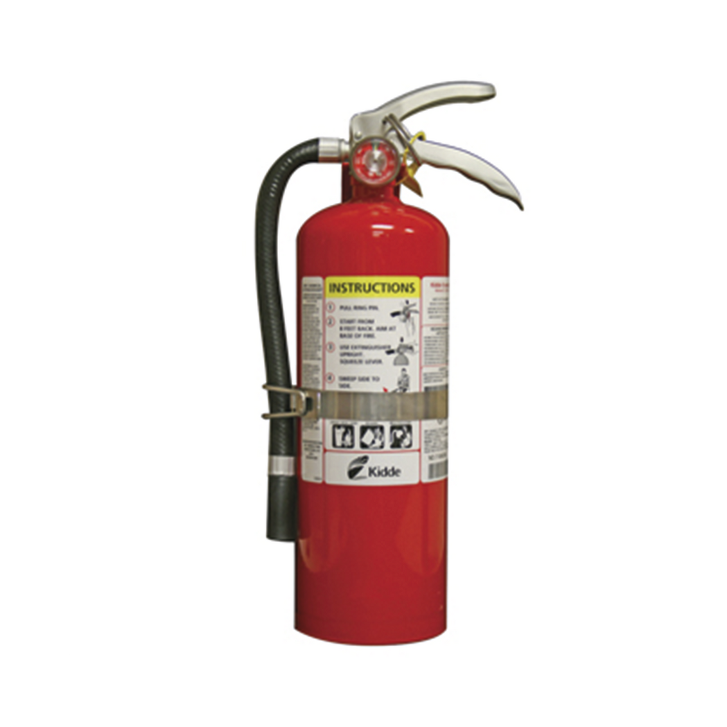 Extintor Desechable de Polvo QuÃ­mico Seco ? Fuegos Clase A, B y C ? Talleres y Garaje ? Paquete con 6 ? Soporte MetÃ¡lico ? 5.5 lb pieza