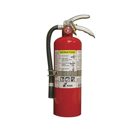 Extintor Desechable de Polvo QuÃ­mico Seco ? Fuegos Clase A, B y C ? Talleres y Garaje ? Paquete con 6 ? Soporte MetÃ¡lico ? 5.5 lb pieza