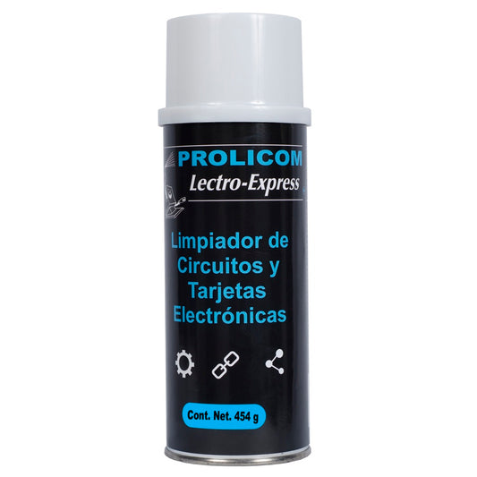 Limpiador antiestático PROLICOM, LECTRO-EXPRESS, 454ml, Limpiador en spray, Anti estáticos de circuitos