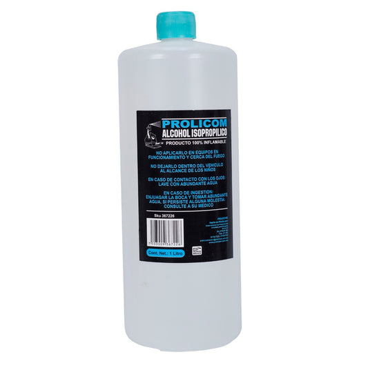 Alcohol Isopropílico PROLICOM, Alcohol Isopropílico, 1lt, Componentes electrónicos