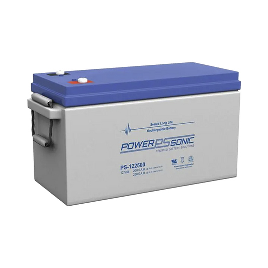 BaterÃ­a 12V, 260AH, Para Respaldo, TecnologÃ­as AGM/VRLA, 5 AÃ±os Vida Ãštil, Terminales M8, Listada UL