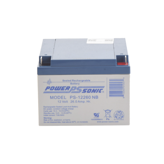 BaterÃ­a 12V, 26AH, Para Respaldo, TecnologÃ­as AGM/VRLA, 5 AÃ±os Vida Ãštil, Terminales NB, Reconocida UL