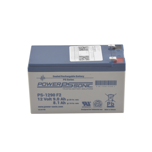 BaterÃ­a 12V, 9AH, Para Respaldo, TecnologÃ­as AGM/VRLA, 5 AÃ±os Vida Ãštil, Terminales F2, Reconocida UL