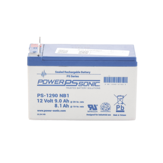 BaterÃ­a 12V, 9AH, Para Respaldo, TecnologÃ­as AGM/VRLA, 5 AÃ±os Vida Ãštil, Terminales NB1, Reconocida UL