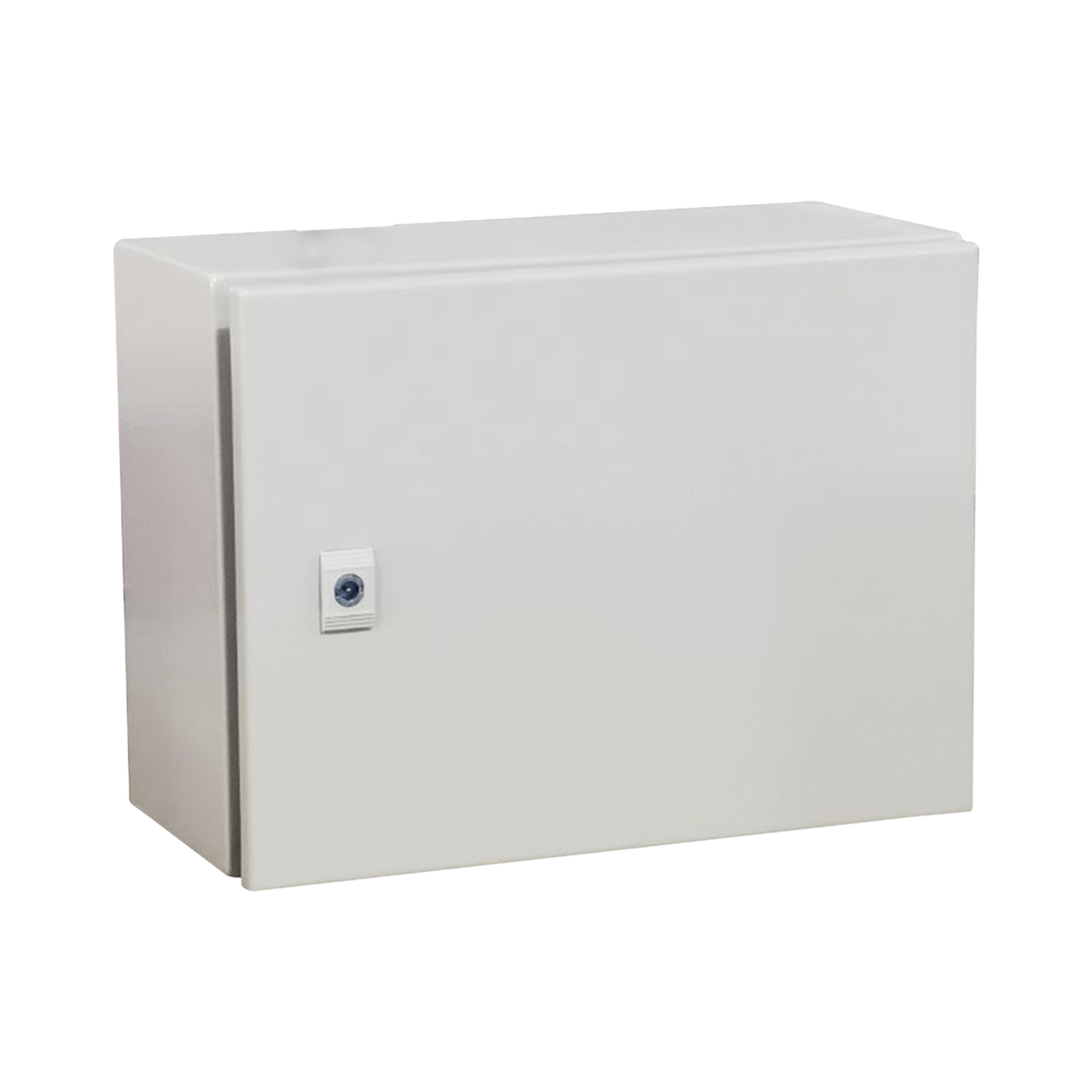 Gabinete de Acero IP66 Uso en Intemperie (400 x 300 x 300 mm) con Placa Trasera Interior MetÃ¡lica y Compuerta Inferior Atornillable (Incluye Chapa y Llave T). Ideal para Centros de Carga y Tableros de Control.