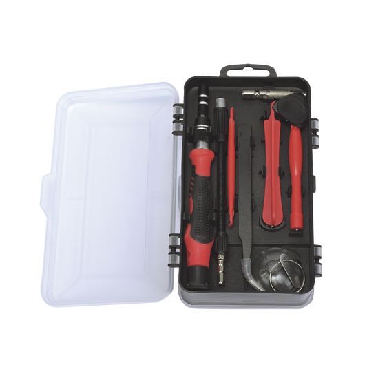 Juego de ReparaciÃ³n de Pantallas o Dispositivos ElectrÃ³nicos de Uso Fino con 115 piezas con Estuche de Almacenaje.