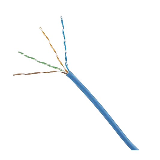 Bobina de Cable UTP 305 m. de Cobre, TX5eâ„¢ PanNet, Azul, Categoría 5e, 24 AWG, CMP (Plenum), de 4 pares